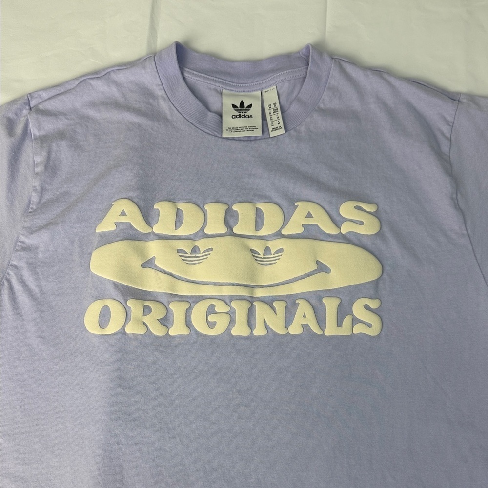 Adidas Originals Men's Lavender Tee - Picture 2 of 3